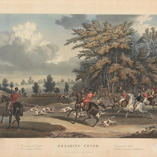 Fox-Hunting [set of four]: 3. Breaking Cover