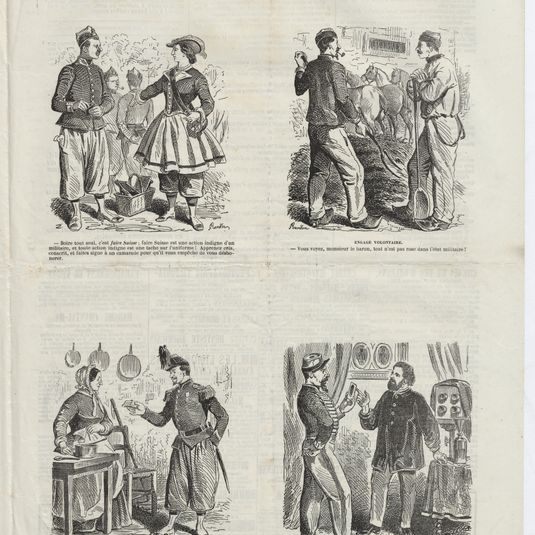 Le Charivari, trente-quatrième année, lundi 13 novembre 1865