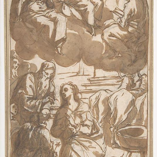 The Martyrdom of Saint Lucy (Her Last Communion before Being Dragged by Oxen)