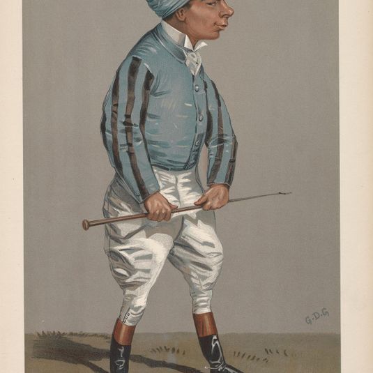 Jockeys of the Victorian and Edwardian Turf executed by Spy and others for the 'Vanity Fair' Series
