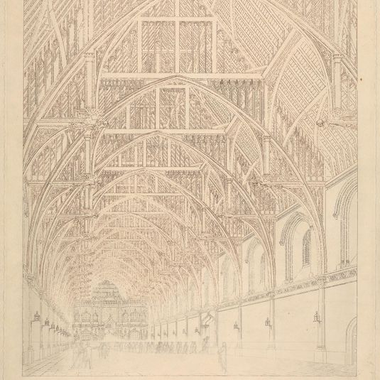 Internal View of Westminster Hall