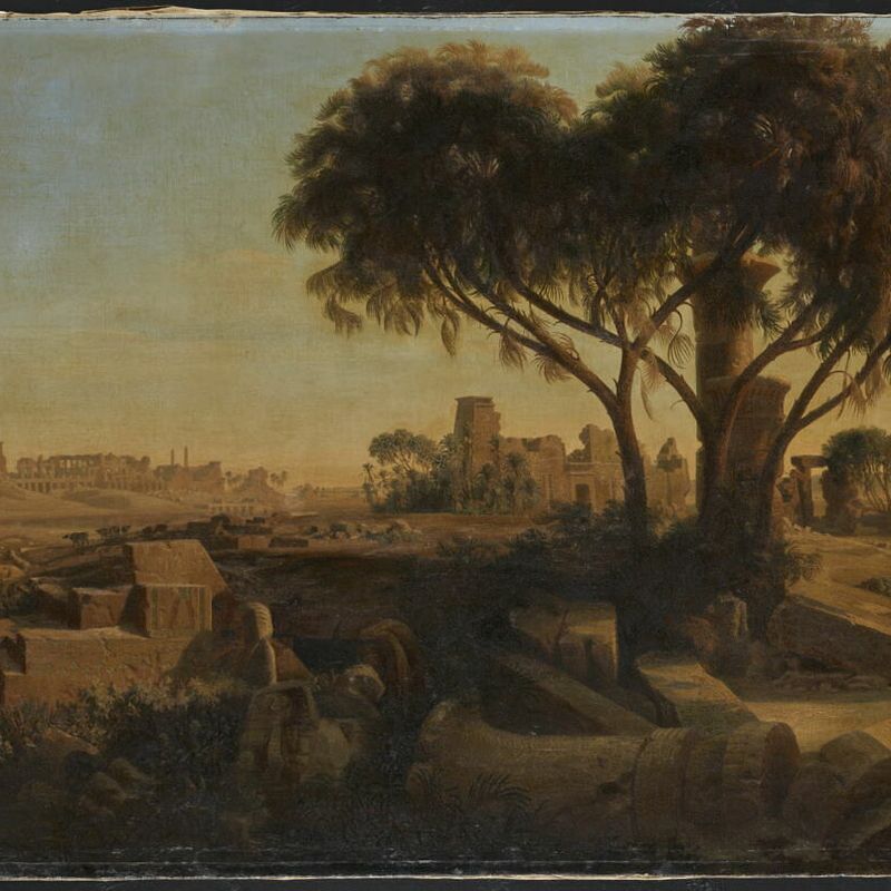 Ruins of the Karnak Palace, Thebes