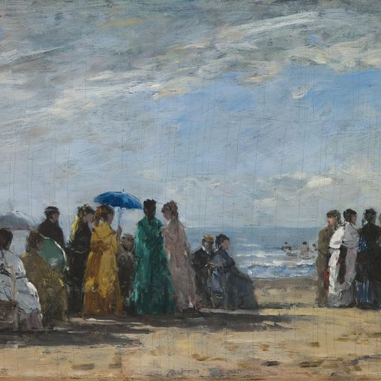 The Beach at Trouville