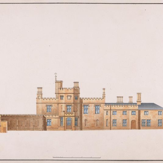 Banner Cross Hall, Sheffield: Elevation