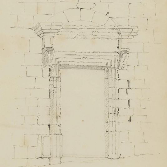 Malta, Entrance to a Courtyard at Citta Vecchia