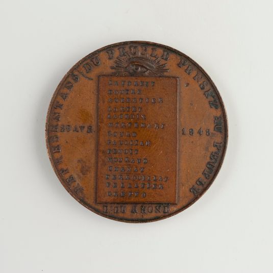 Appel du peuple aux représentants du département du Rhône, 29 avril 1848