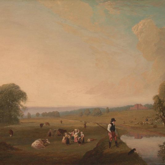 A View of Theobald's Park, Hertfordshire
