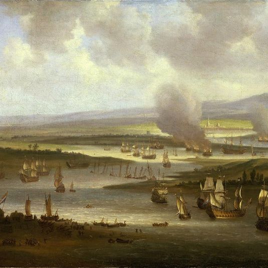 Dutch Ships in the Medway, June 1667