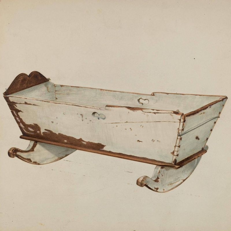 Wooden Cradle