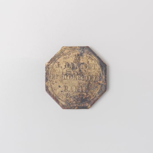 Jules Jannet fabricant d'orseille : 1, rue des Trois-Bornes à Paris, XIXe siècle