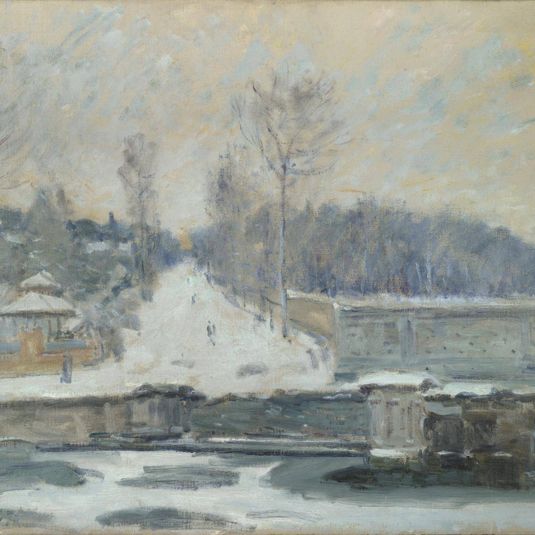 The Watering Place at Marly-le-Roi