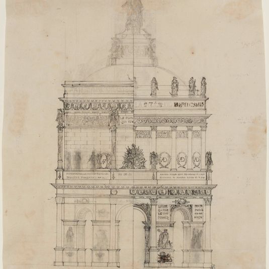 Projet pour un arc de triomphe