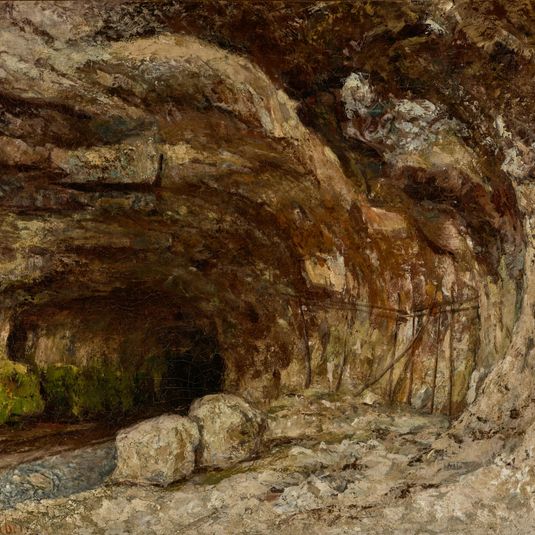 Grotto of Sarrazine near Nans-sous-Sainte-Anne
