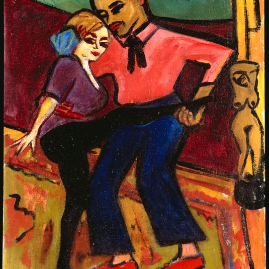 Erich Heckel and Sidi Riha