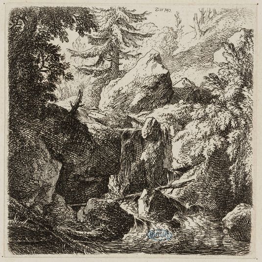 Le Torrent de la manière d'Everdingen (Dutuit 143)