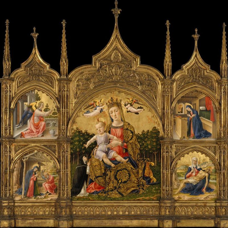 The Madonna of Humility, the Annunciation, the Nativity, and the Pietà