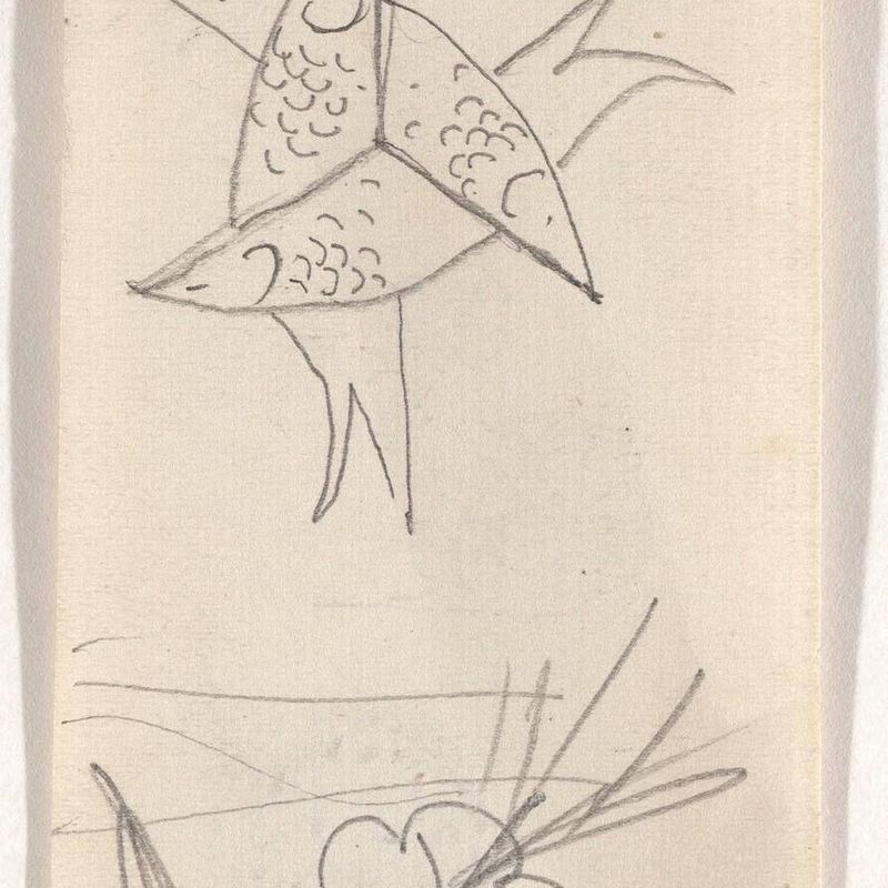 Sheet of Sketches [verso]