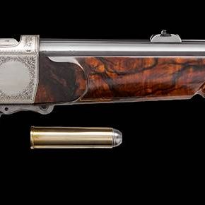 The Royal Armouries 'Millennium gun'and Treasures of the Hunting gallery