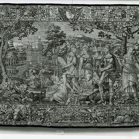 The Romans with their Sabine Wives from the Story of the Romans and the Sabines