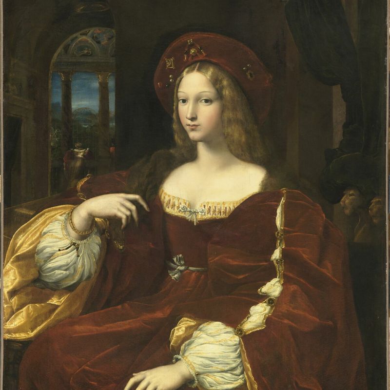 Portrait of Dona Isabel de Requesens, Vicereine of Naples, long known as Portrait of Joanna of Aragon (1550-1577)