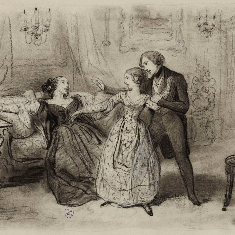 Illustration pour les Mystères de Paris : mort de Sarah