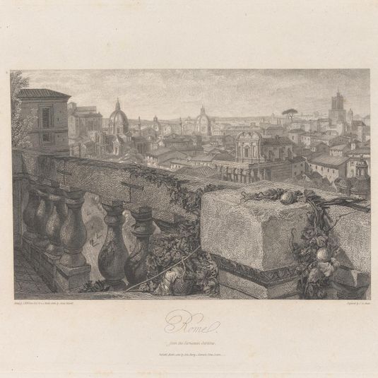Rome, from the Farnesean Gardens