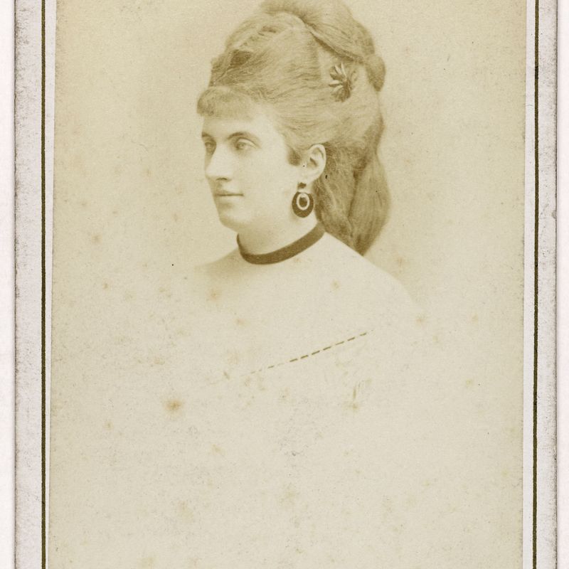 Portrait de Rubini, (actrice)