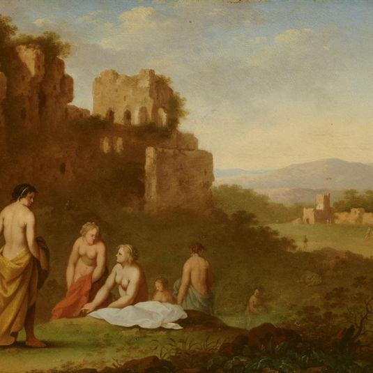 Nymphs Bathing