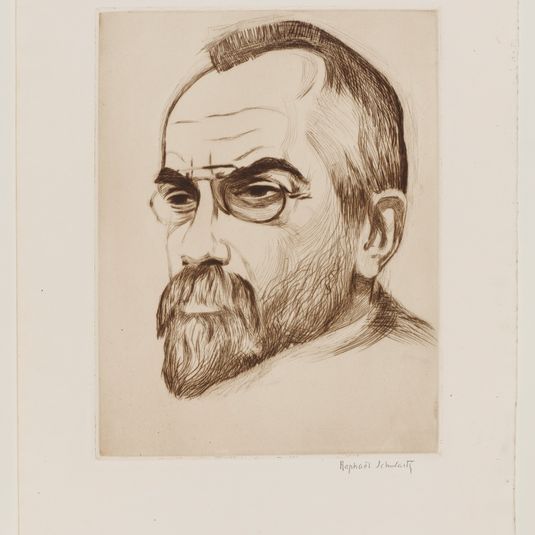 Portrait du compositeur Alfred Bruneau