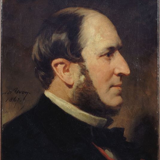 Portrait du baron Haussmann (1809-1891), préfet de la Seine