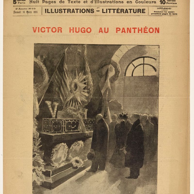 Victor Hugo au Panthéon