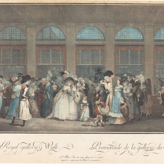 The Palais Royal - Gallery's Walk / Promenade de la Galerie du Palais Royal
