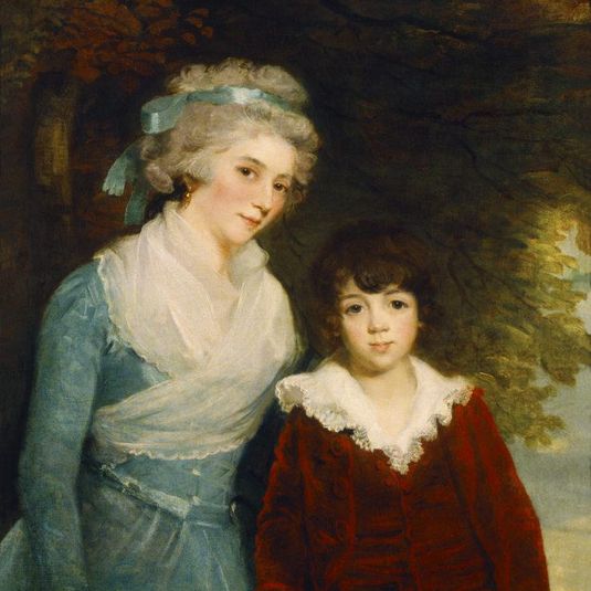 The Marquise de Sivrac and her Son
