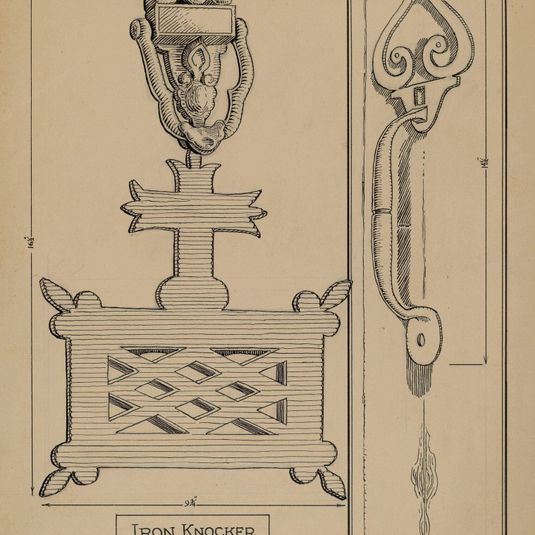 Cast Iron Knocker/Latch