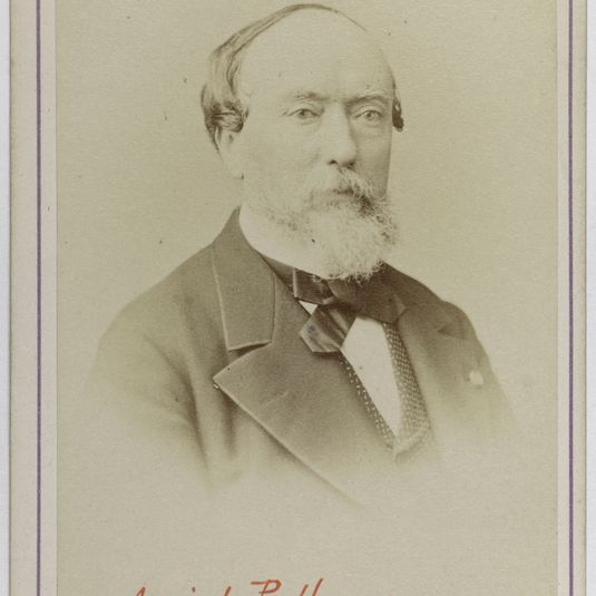 Portrait de Louis Pierre Alexis Pothuau, (1815-1882), (amiral, homme politique, ambassadeur)