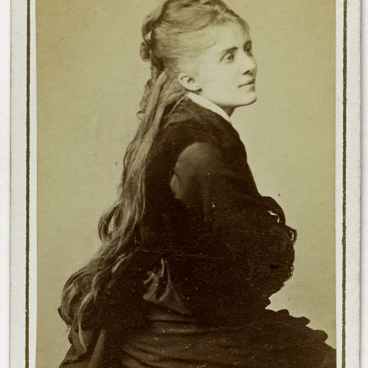 Portrait de Morini, actrice au Théâtre de la Gaîté.