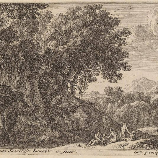 Satyrs around a Fire