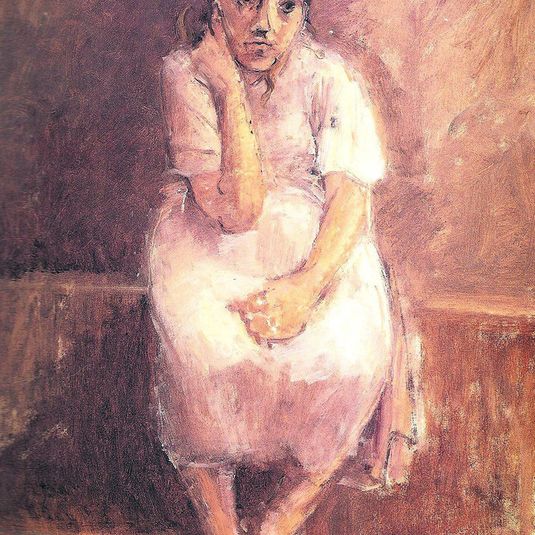 Waitress Resting