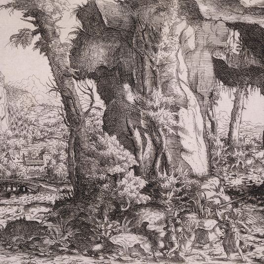 Landscape with the Combat between Balaam and His Ass