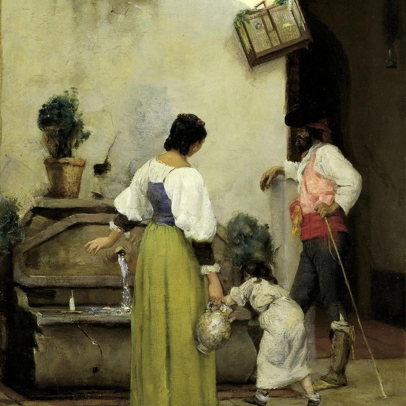 At the Water Trough