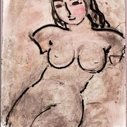 (Kneeling Nude)
