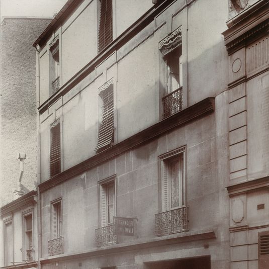 Immeuble, 5 cité Marcadet (actuelle rue Léon), 18ème arrondissement, Paris.