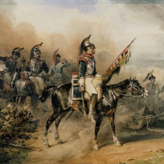 A Charge of Cuirassiers