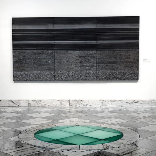 Teresita Fernández, Nocturnal (Horizon Line), 2010