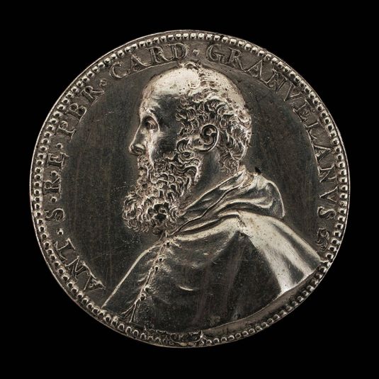 Antoine Perrenot, Cardinal Granvelle, 1517-1586, Bishop of Arras 1540, Cardinal 1561 [obverse]