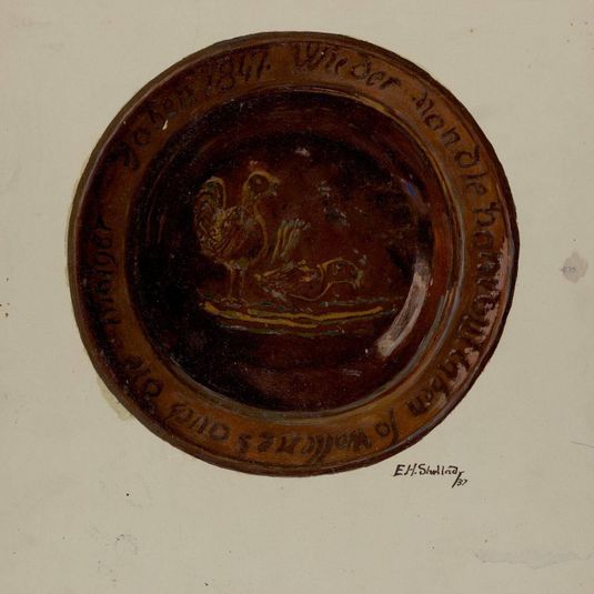 Pa. German Plate