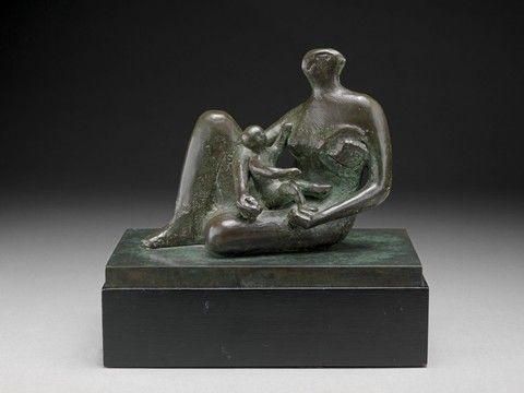 Mother and Child Seated