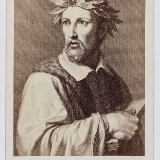 Portrait de Torquato Tasso (1544-1595), dit Le Tasse, poète italien.