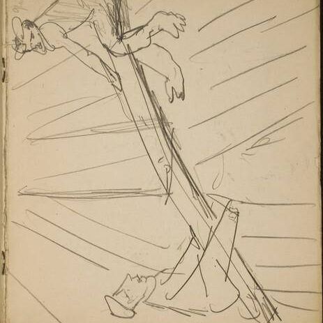 Akrobaten auf Wippe (Acrobats on See-saw) [p. 7]