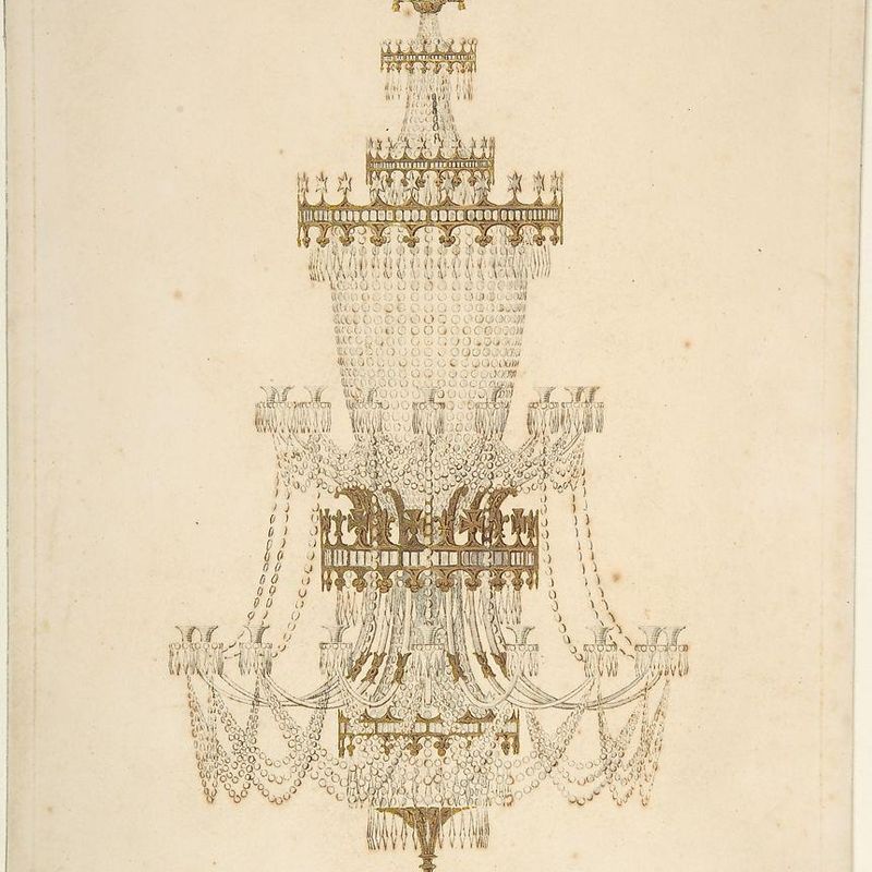 Large Chandelier at Carlton House, Pall Mall